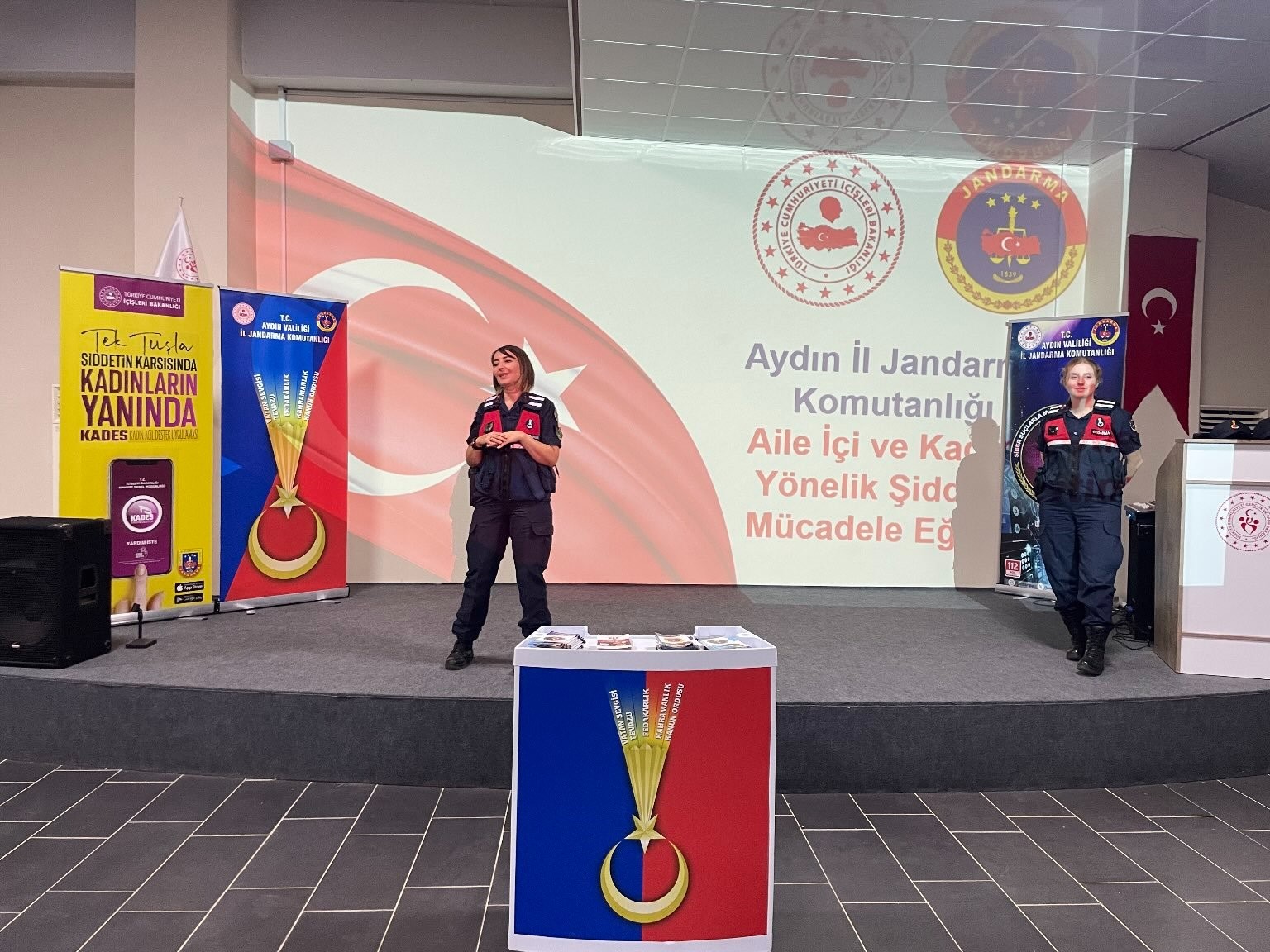 Öğrenci yurdunda KADES konferansı
