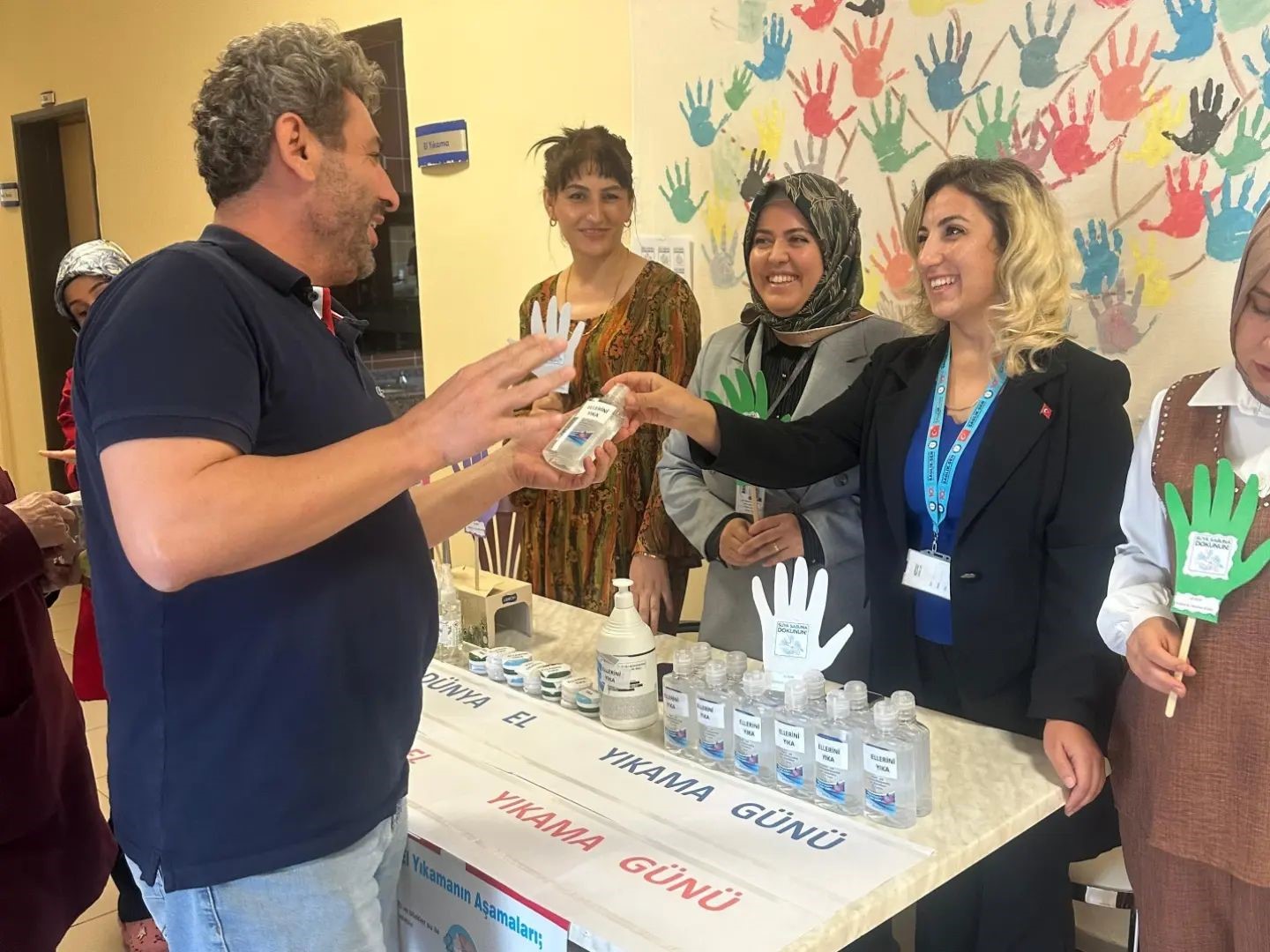 15 Ekim D&uuml;nya El Yıkama G&uuml;n&uuml; farkındalık etkinliği d&uuml;zenlendi
