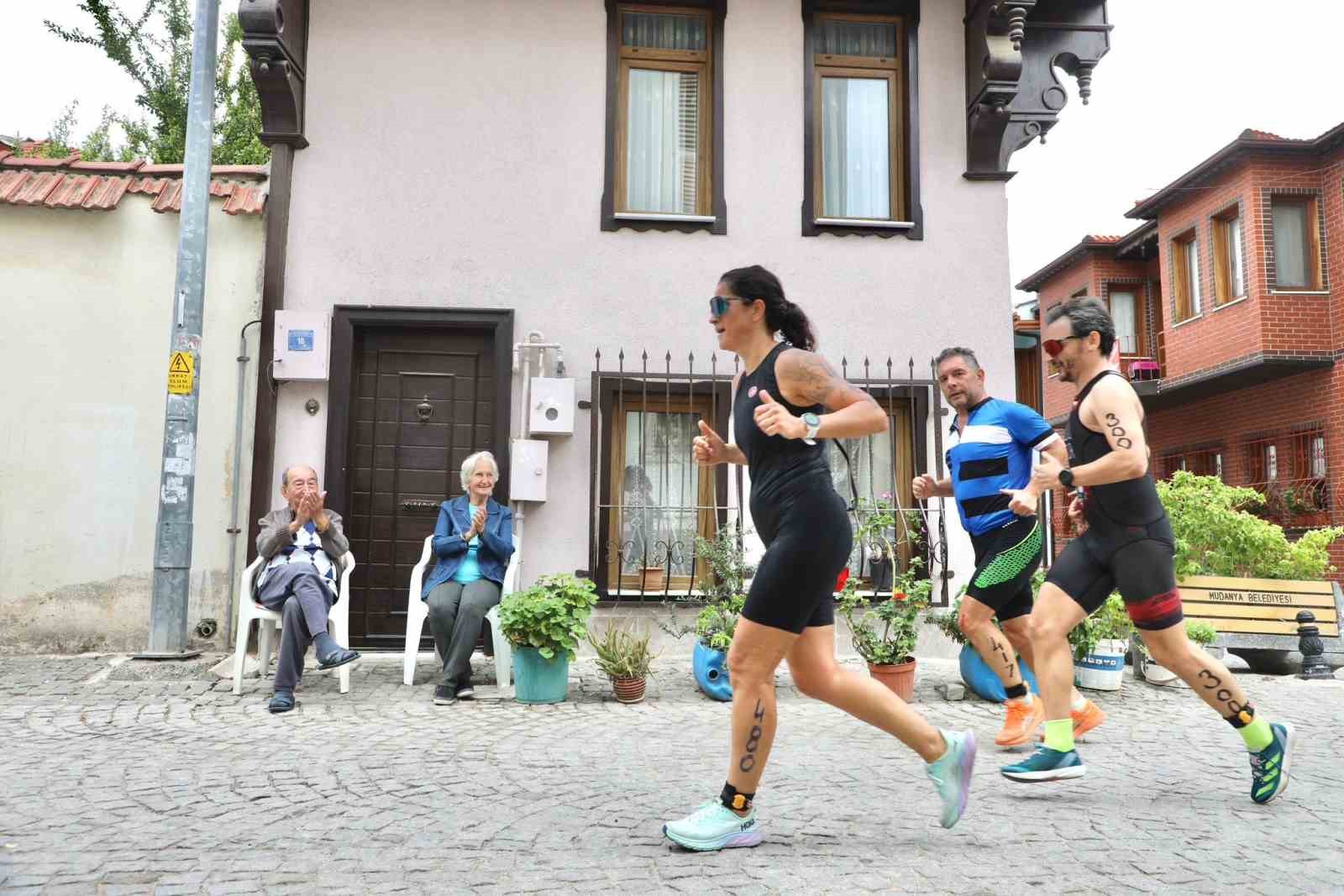 Mudanya Triatlonu’na rekor katılım