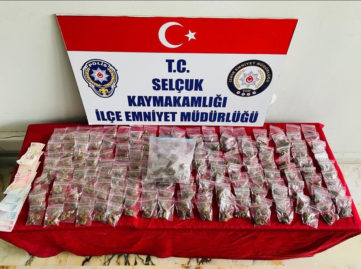 İzmir’de uyuşturucu operasyonunda 1 kişi tutuklandı