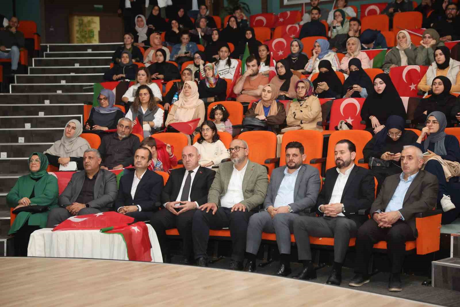 Başkan Bıyık: "Filistin, vicdanı ve insani bir meseledir"
