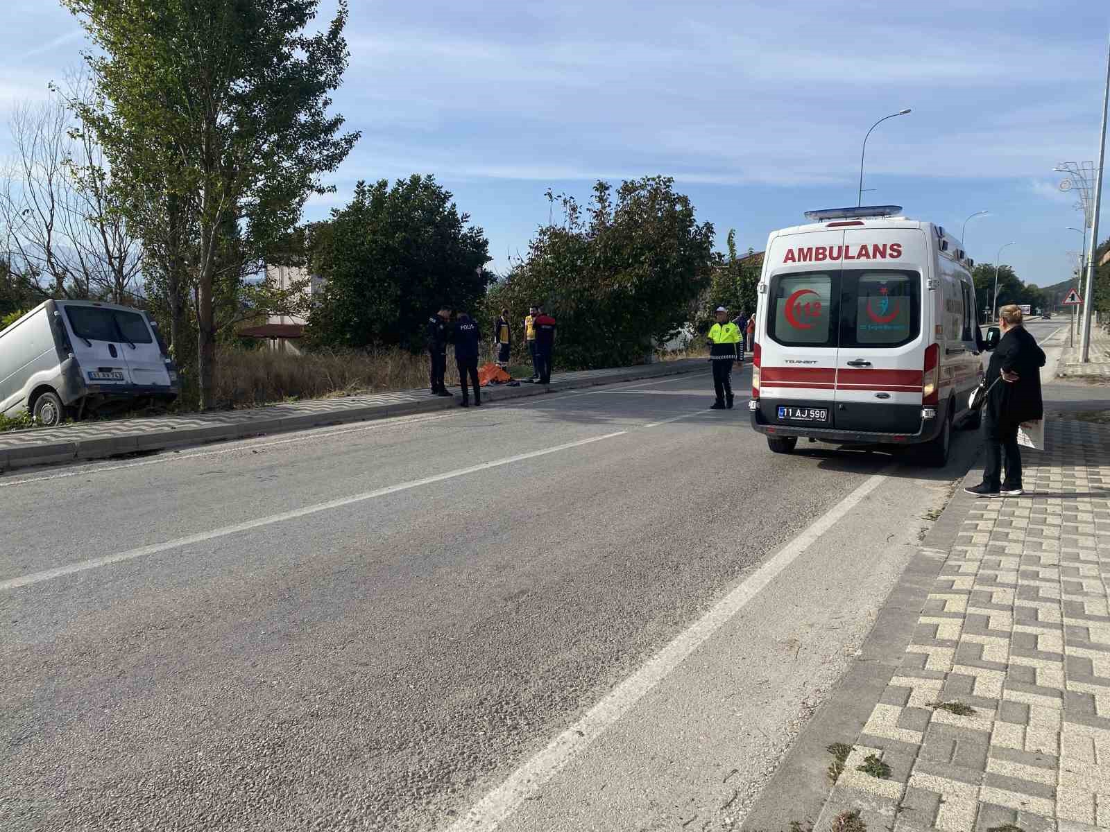 Bilecik’te meydana gelen trafik kazasında 1 kişi hayatını kaybetti
