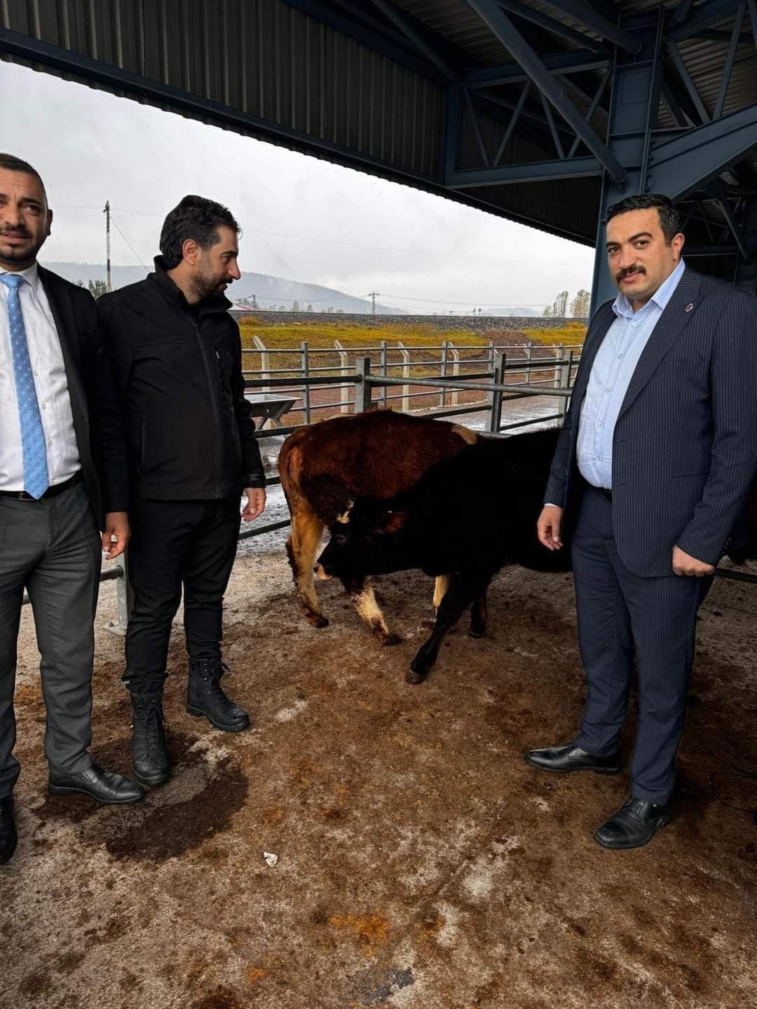 Sarıkamış Belediye Başkanı Serdar Kılıç, Hayvan Pazarında incelemelerde bulundu
