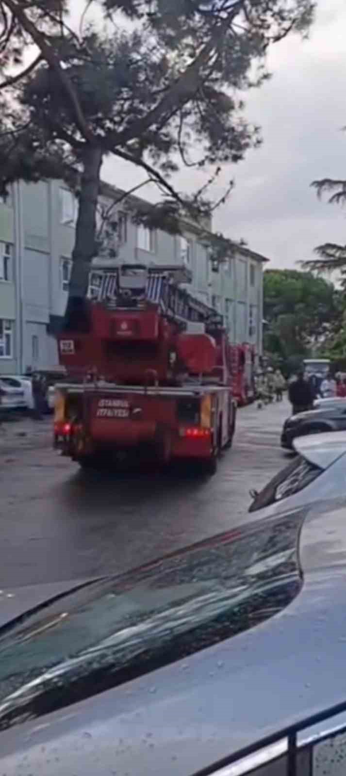 Beykoz Devlet Hastanesi’nde çıkan yangın korkuttu
