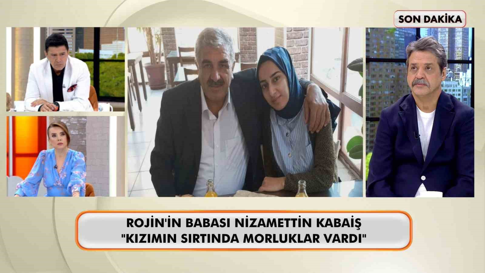 Rojin’in babası canlı yayında konuştu