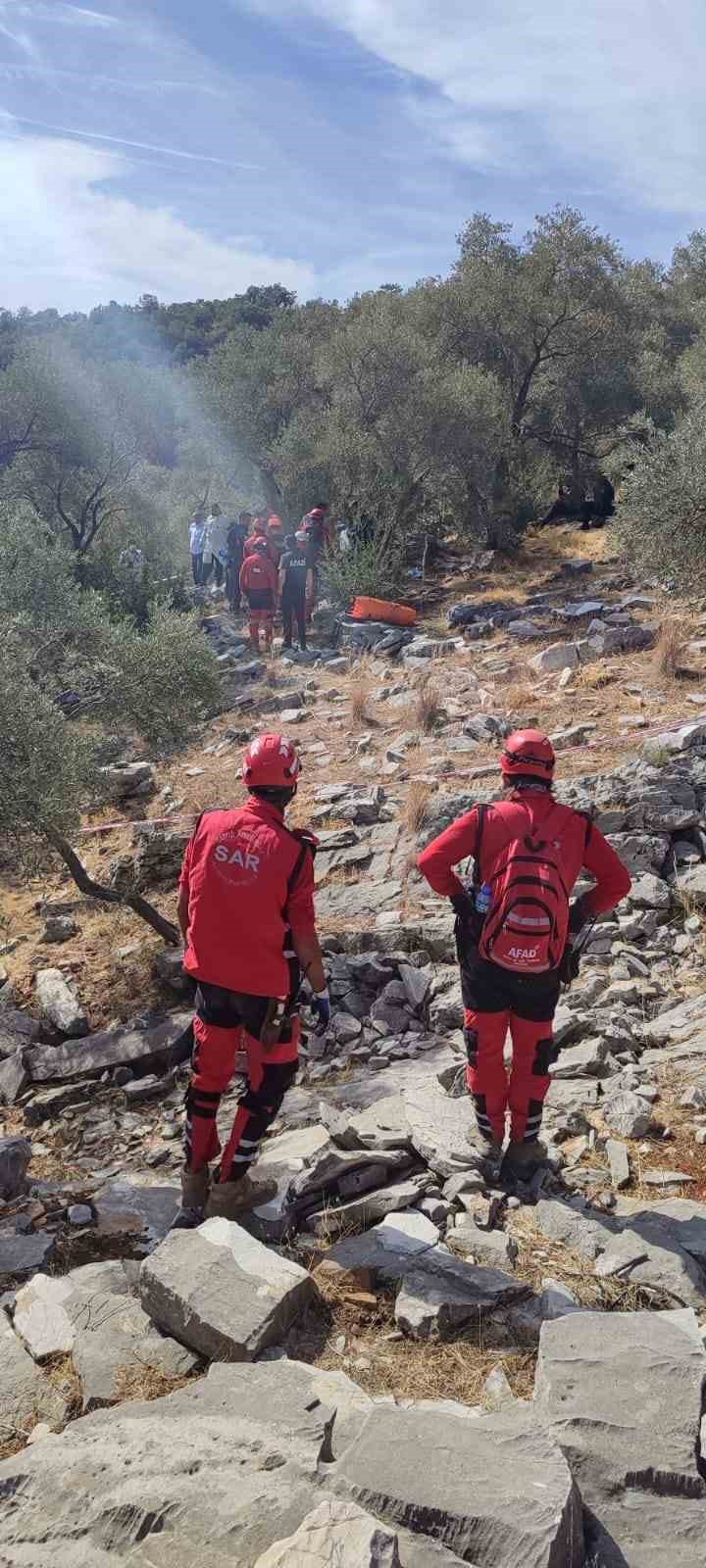 Milas’ta kaybolan yaşlı kadın ölü bulundu
