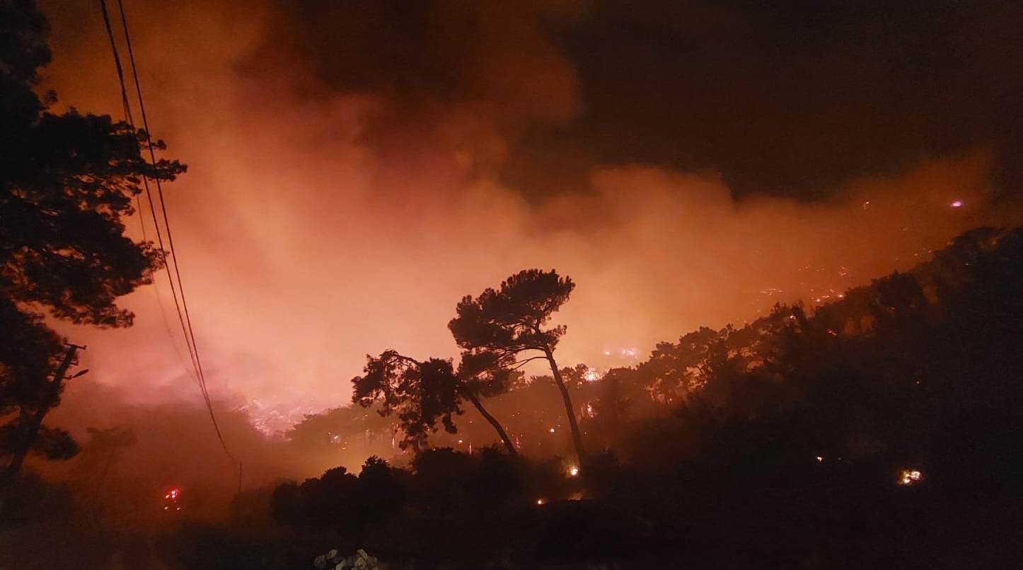 Muğla’yı orman yangınları esir aldı