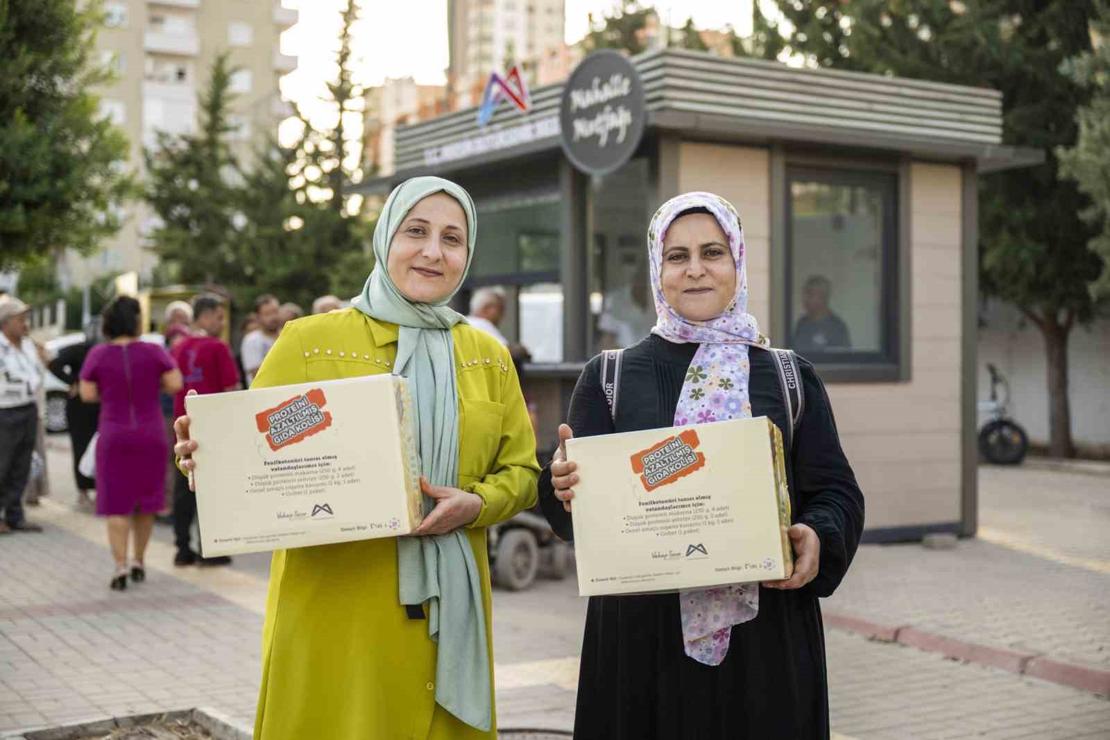 Mersin’de fenilketonüri hastalarına gıda desteği
