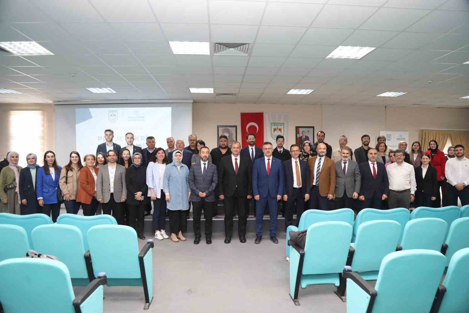 Bursa Teknik Üniversitesi İznik için proje üretiyor