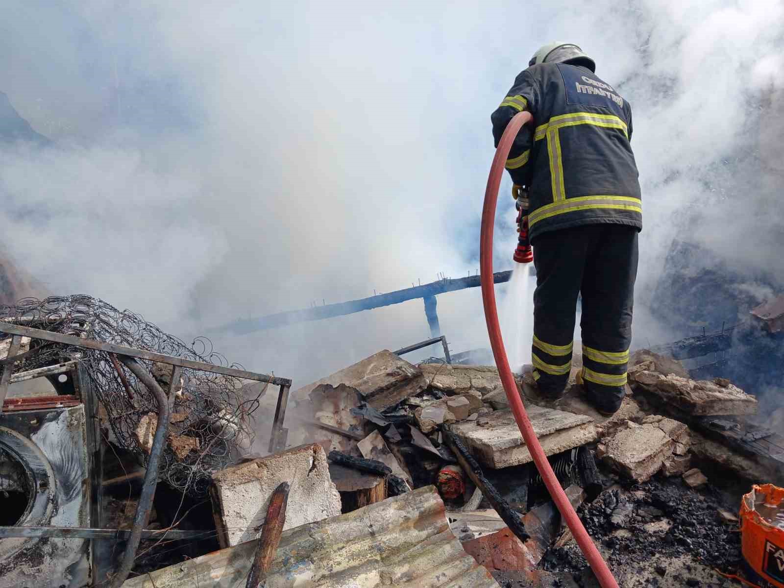 Ordu’da ev yangını