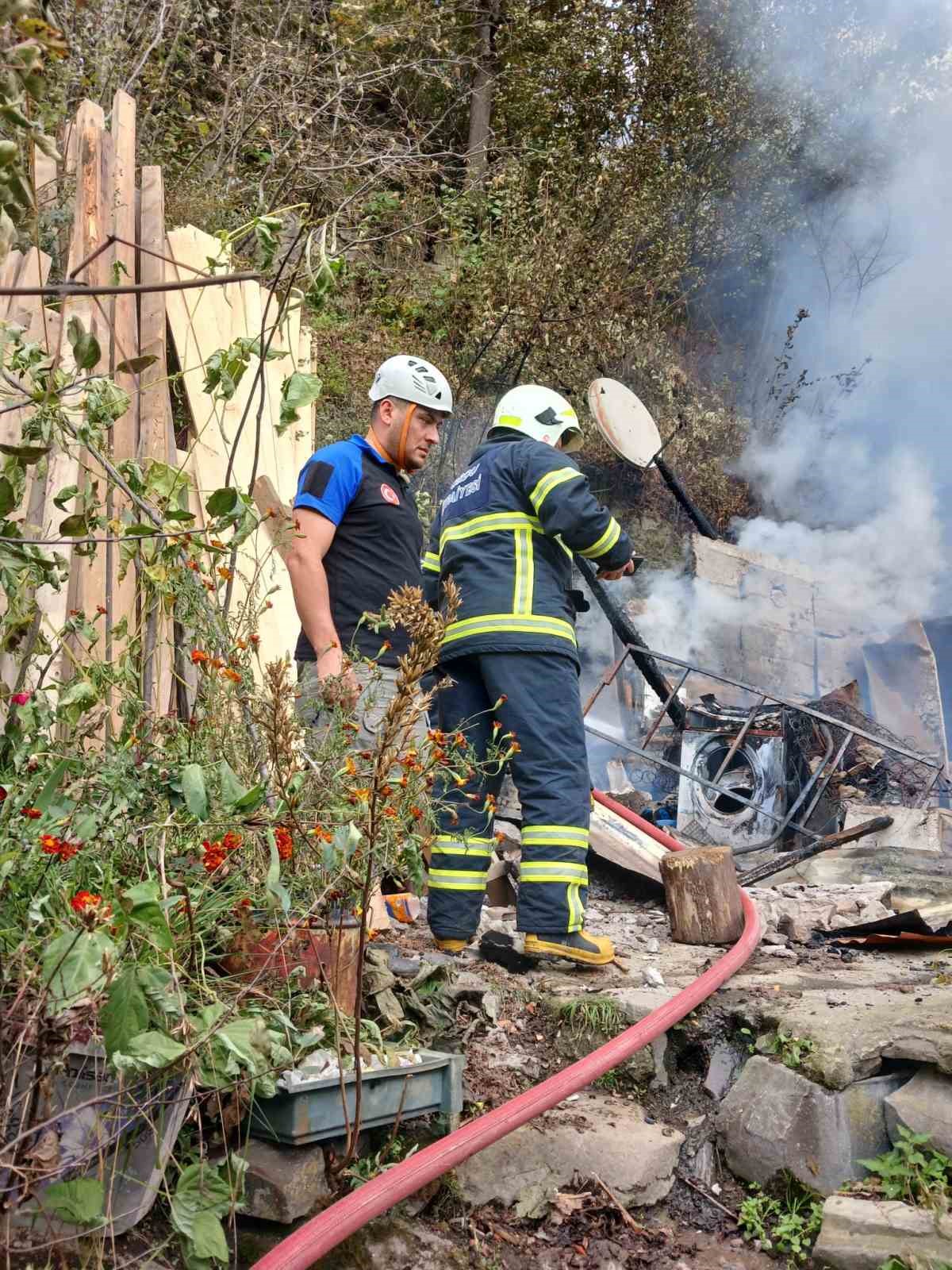 Ordu’da ev yangını
