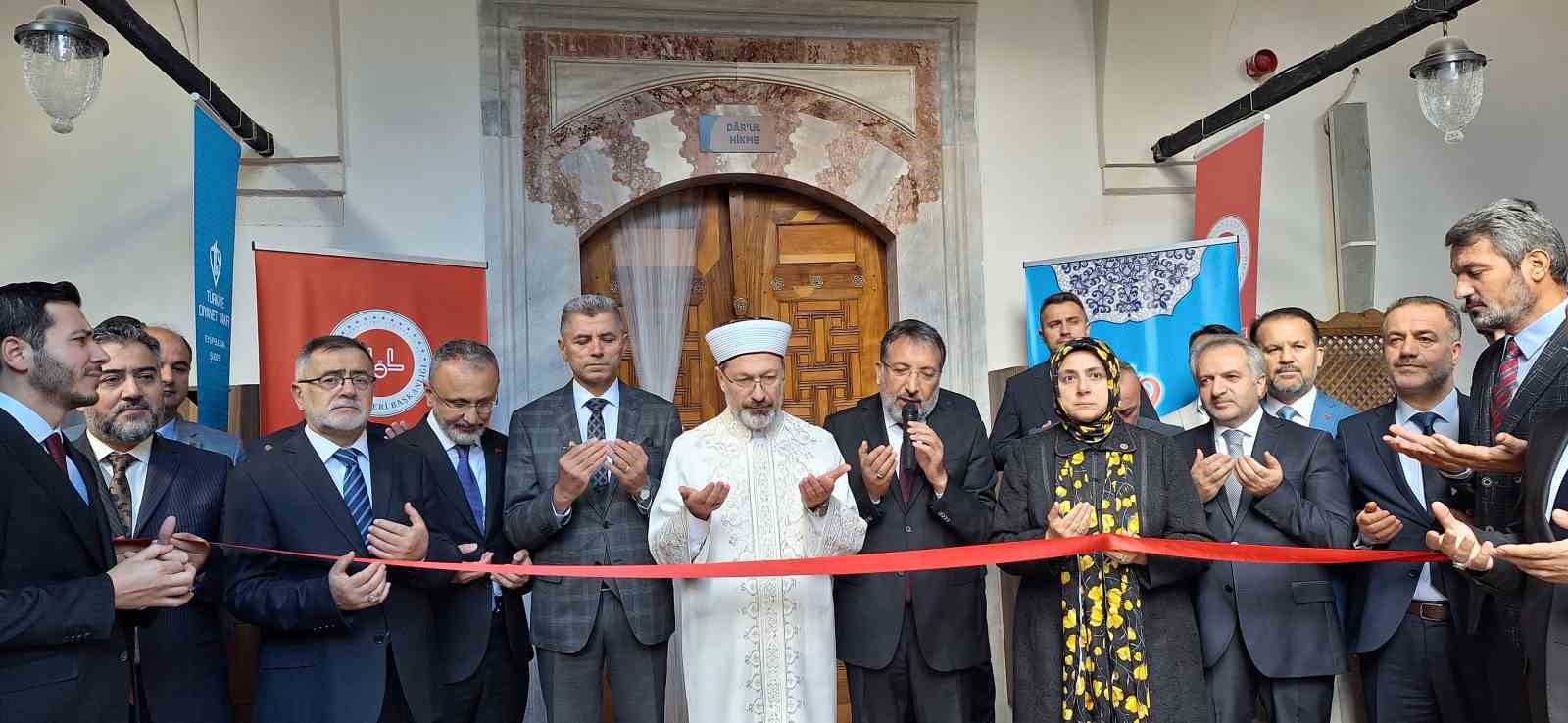 Sokullu Mehmet Paşa Medresesi Eğitim ve Kültür Merkezi hizmete açıldı
