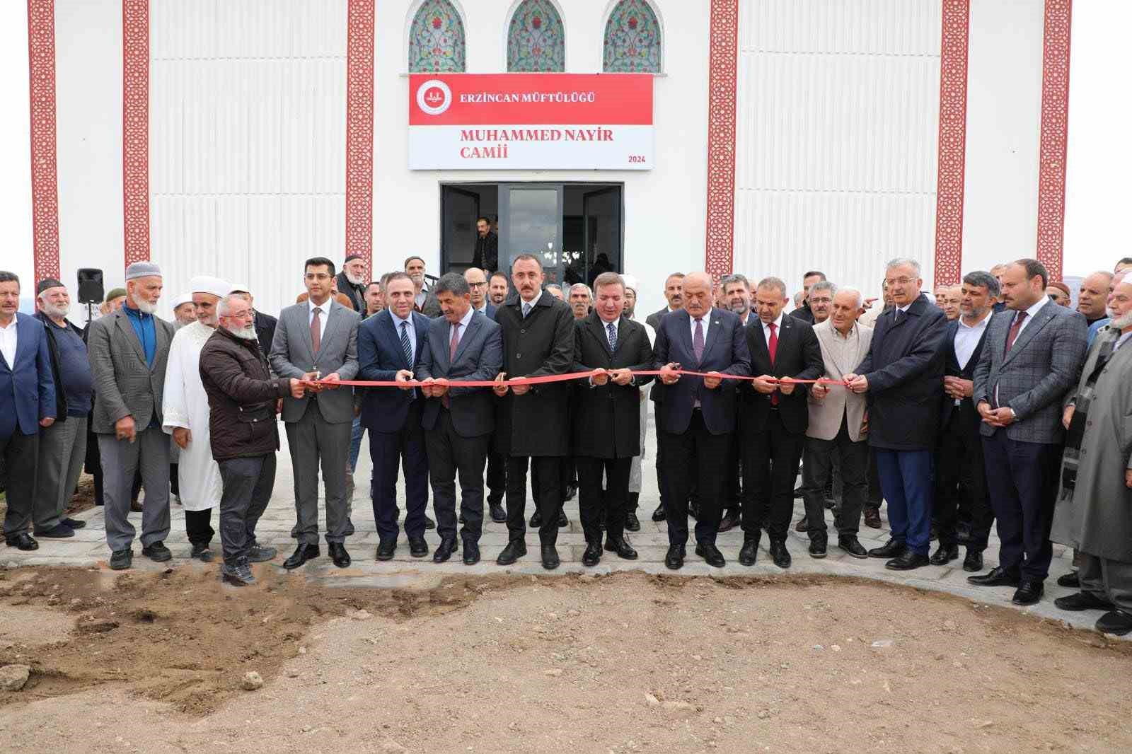 Erzincan Ceza İnfaz Kurumu’nda "Muhammed Nayir Camii ve Ayşe Aktaş Kur’an Kursu açıldı
