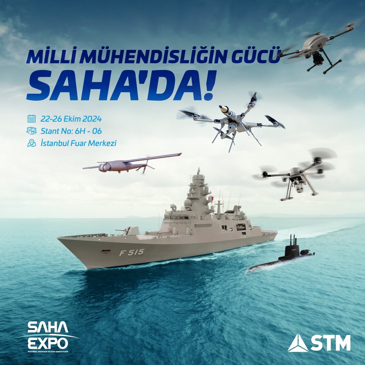 Milli Savaş Gemileri ve Taktik İHA&rsquo;lar &ldquo;SAHA&rdquo;ya &ccedil;ıkıyor
