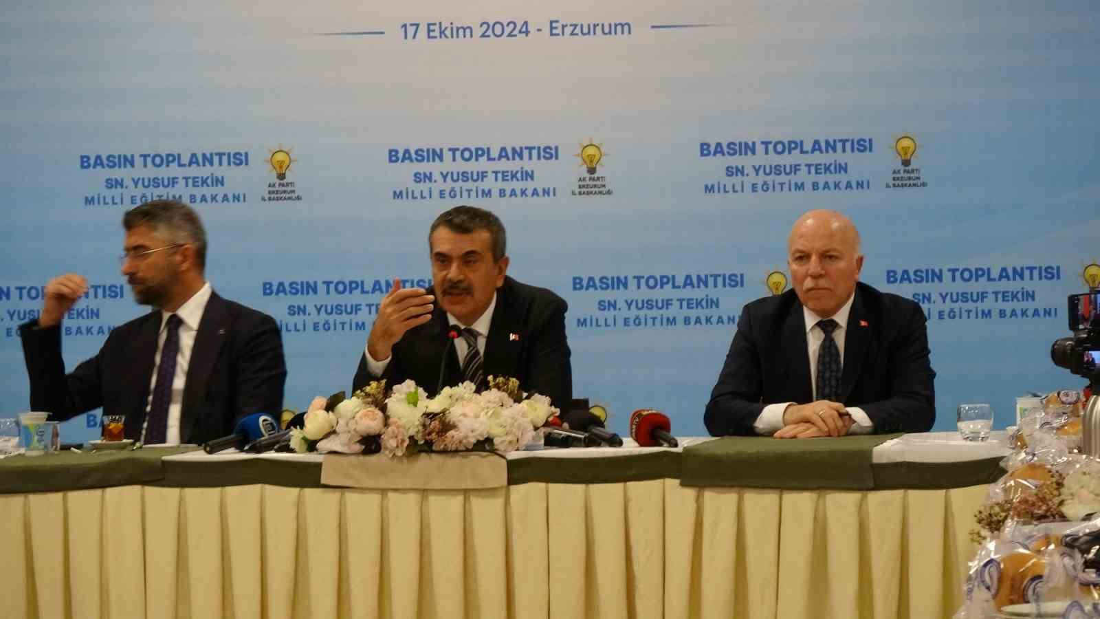 Bakan Tekin öğretmen atamalarıyla ilgili konuştu: "Mülakat sonuçlarını yakın zamanda açıklayacağız"