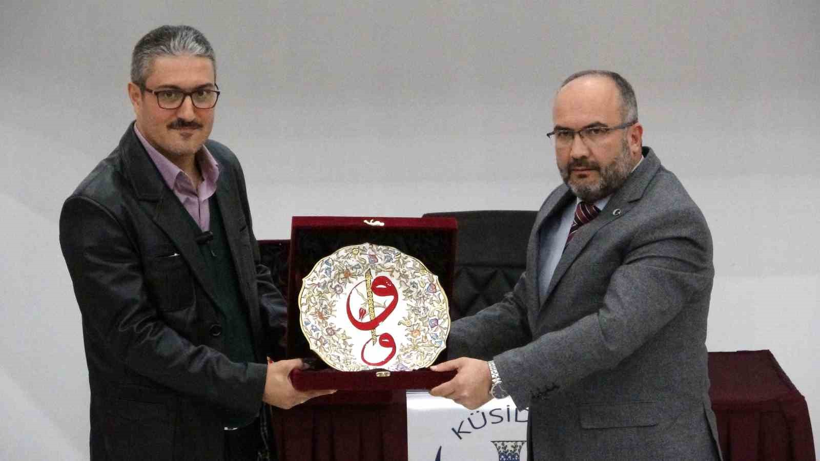 Kütahya’da "Helal Gıda ve Boykot" konulu konferans
