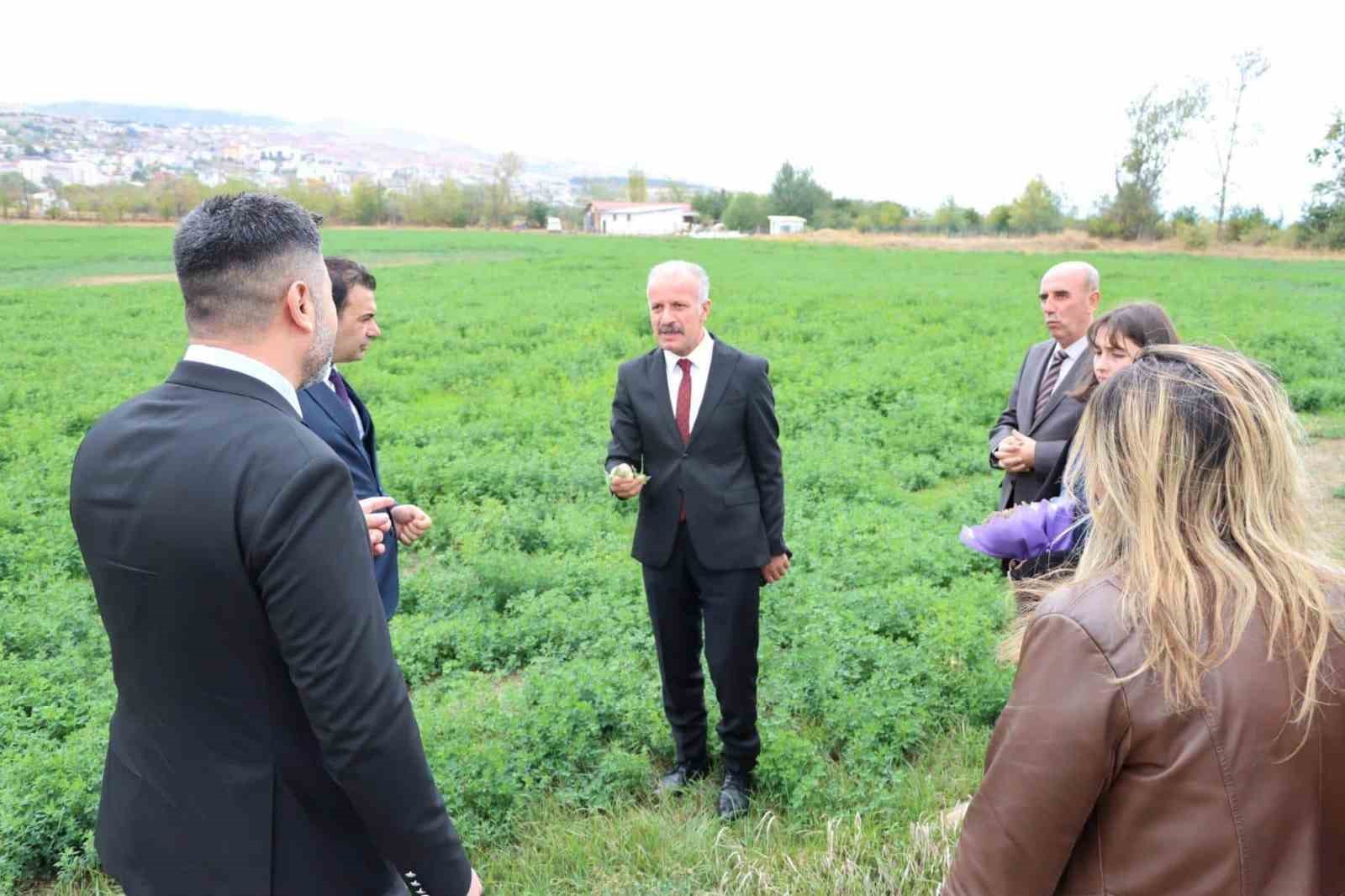 Bu lisede tarımı uygulamalı öğreniyorlar
