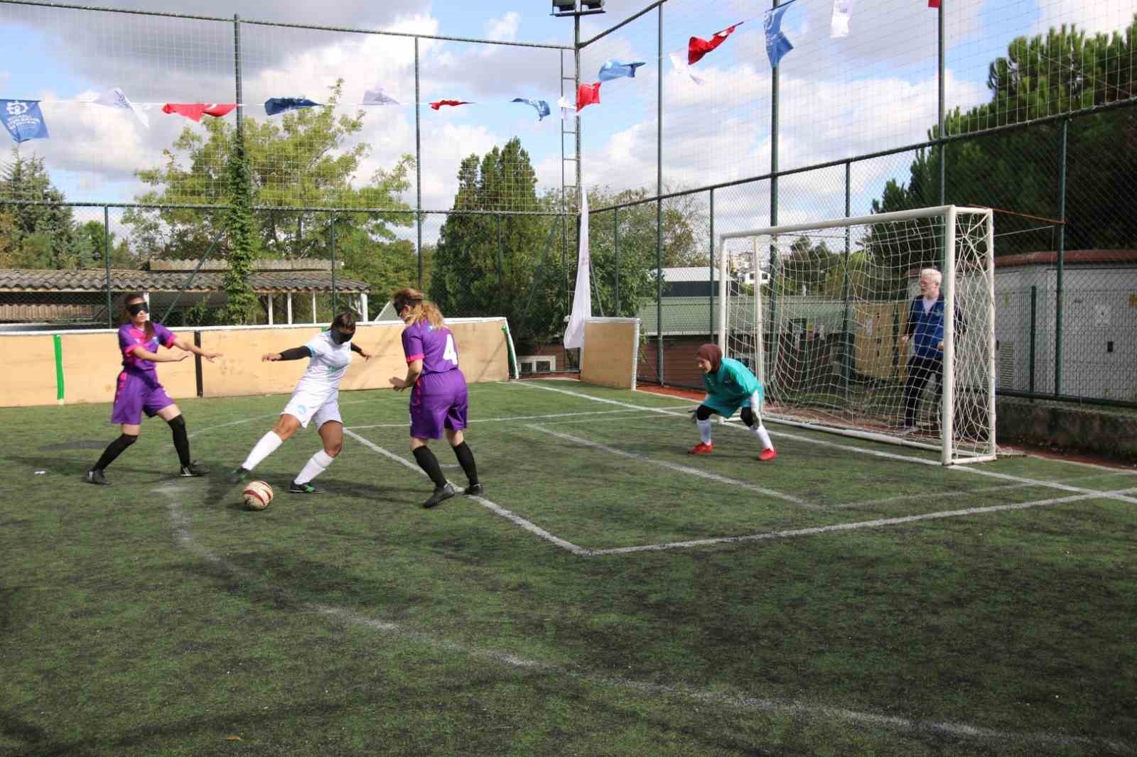 Görme Engelli Türkiye Kadınlar Futbol Şampiyonası heyecana sahne oldu