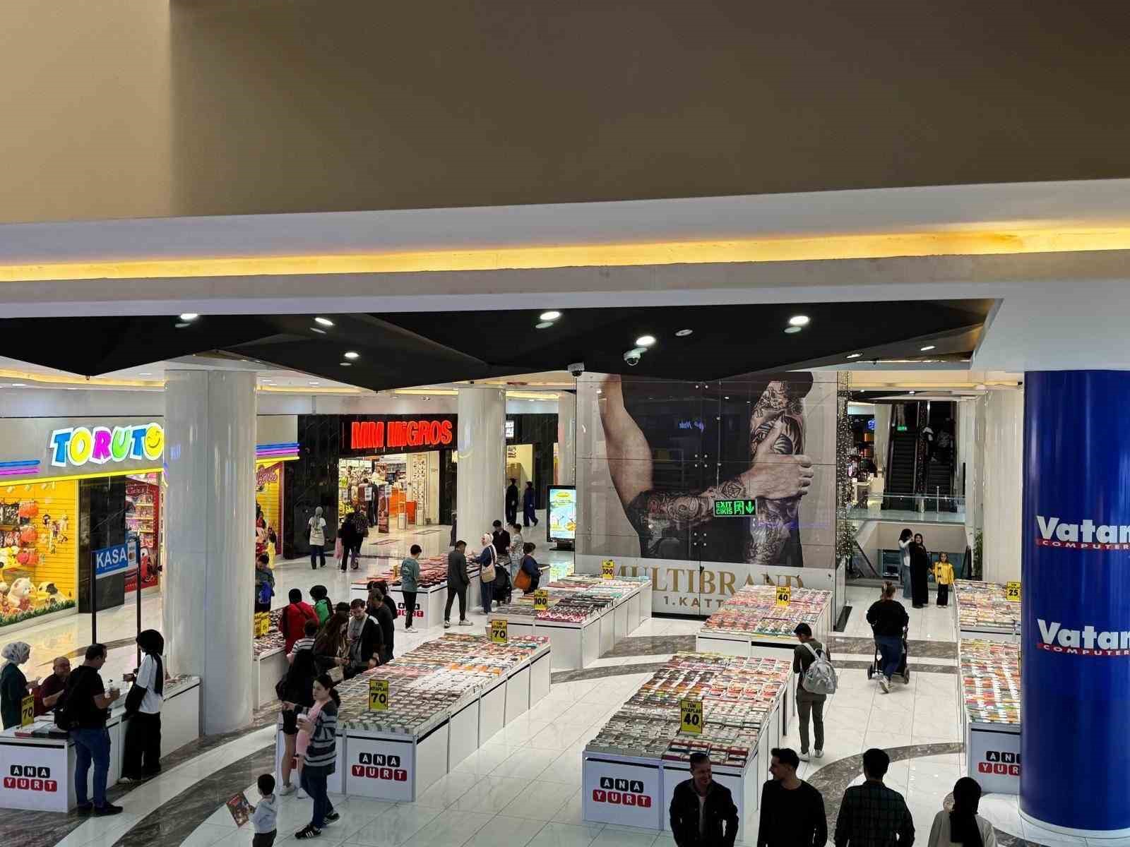 Mardian Mall’da 8’ci kitap fuarı başladı