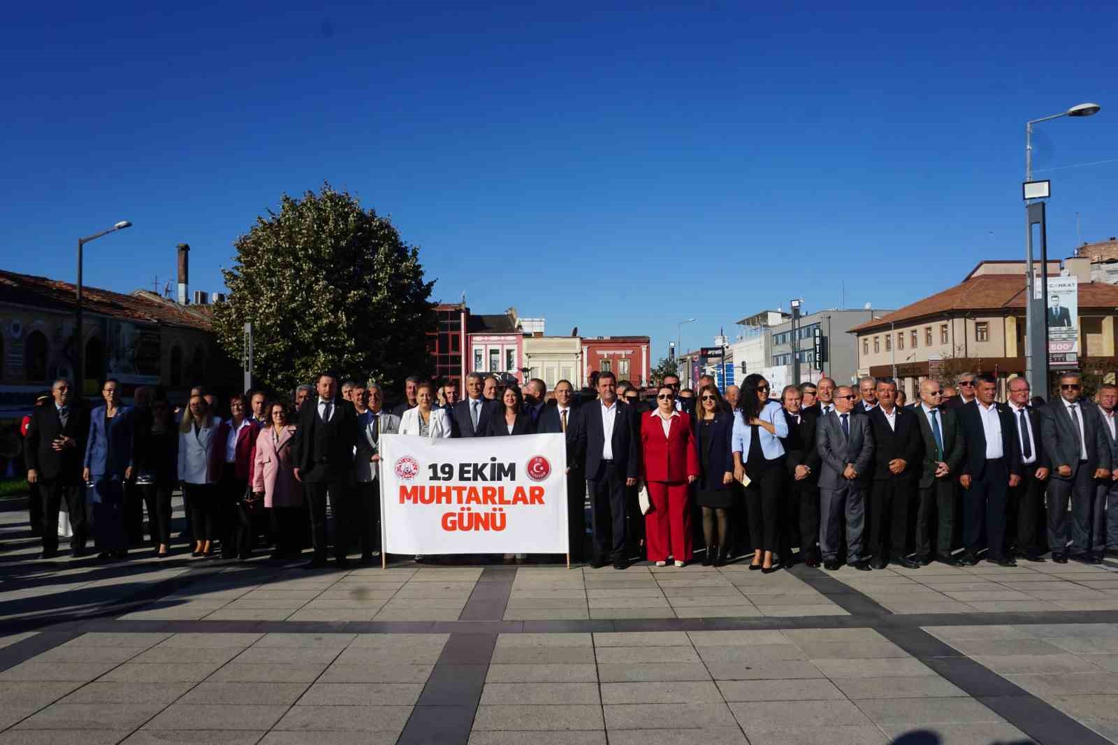 Edirne’de "Muhtarlar Günü" kutlandı
