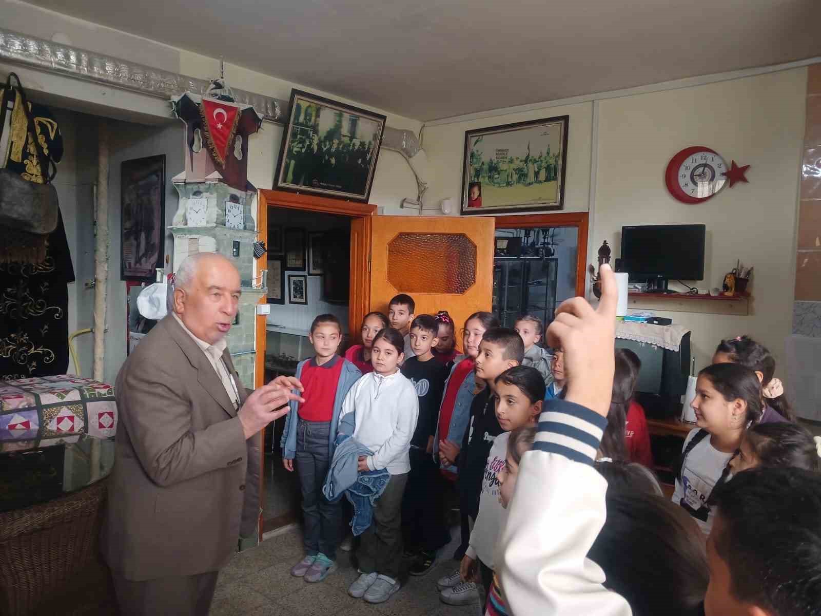 &Ouml;ğrenciler m&uuml;ze evi ziyaret etti
