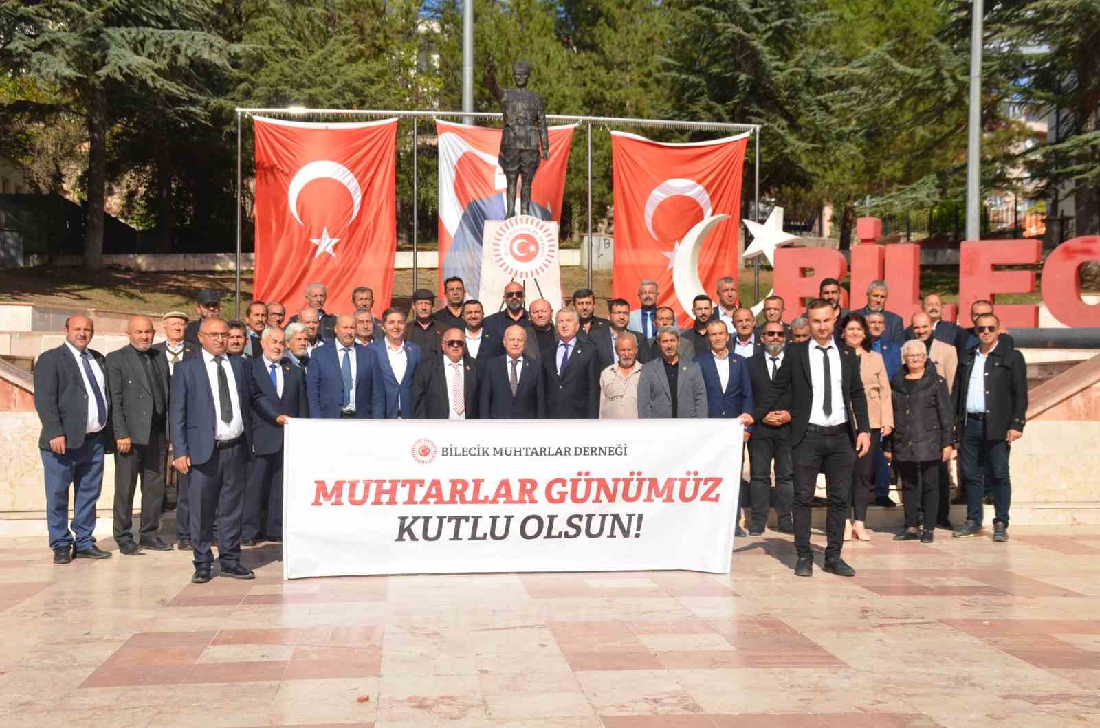 Bilecik&rsquo;te &lsquo;19 Ekim Muhtarlar G&uuml;n&uuml;&rsquo; kutlandı
