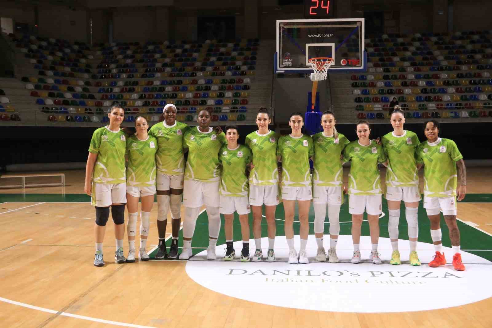 Kadınlar Basketbol Süper Ligi: Danilos Pizza: 77 - ÇBK Mersin: 97