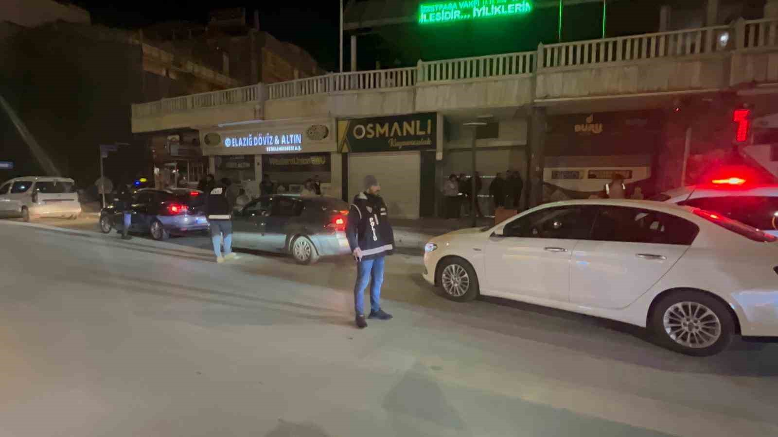 Elazığ’da polis suçlulara göz açtırmıyor