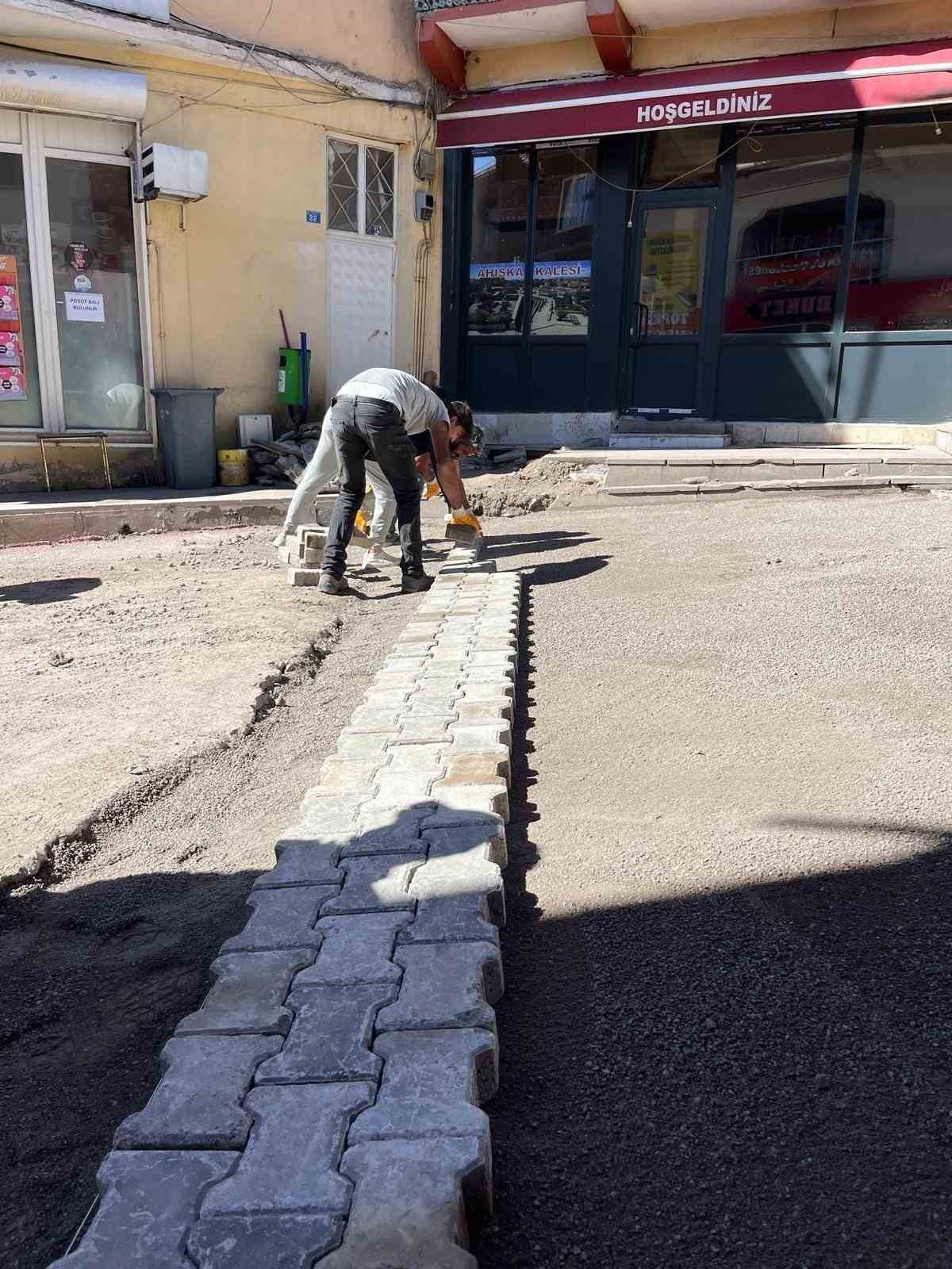 Posof’ta altyapı çalışmaları devam ediyor
