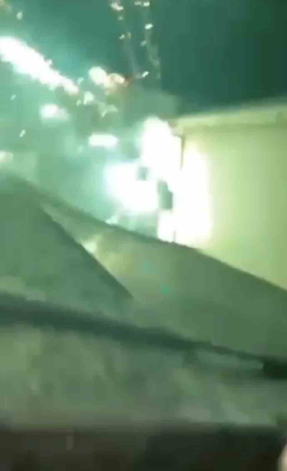 Havai fişek patlatmak isterken faciaya yol açıyorlardı
