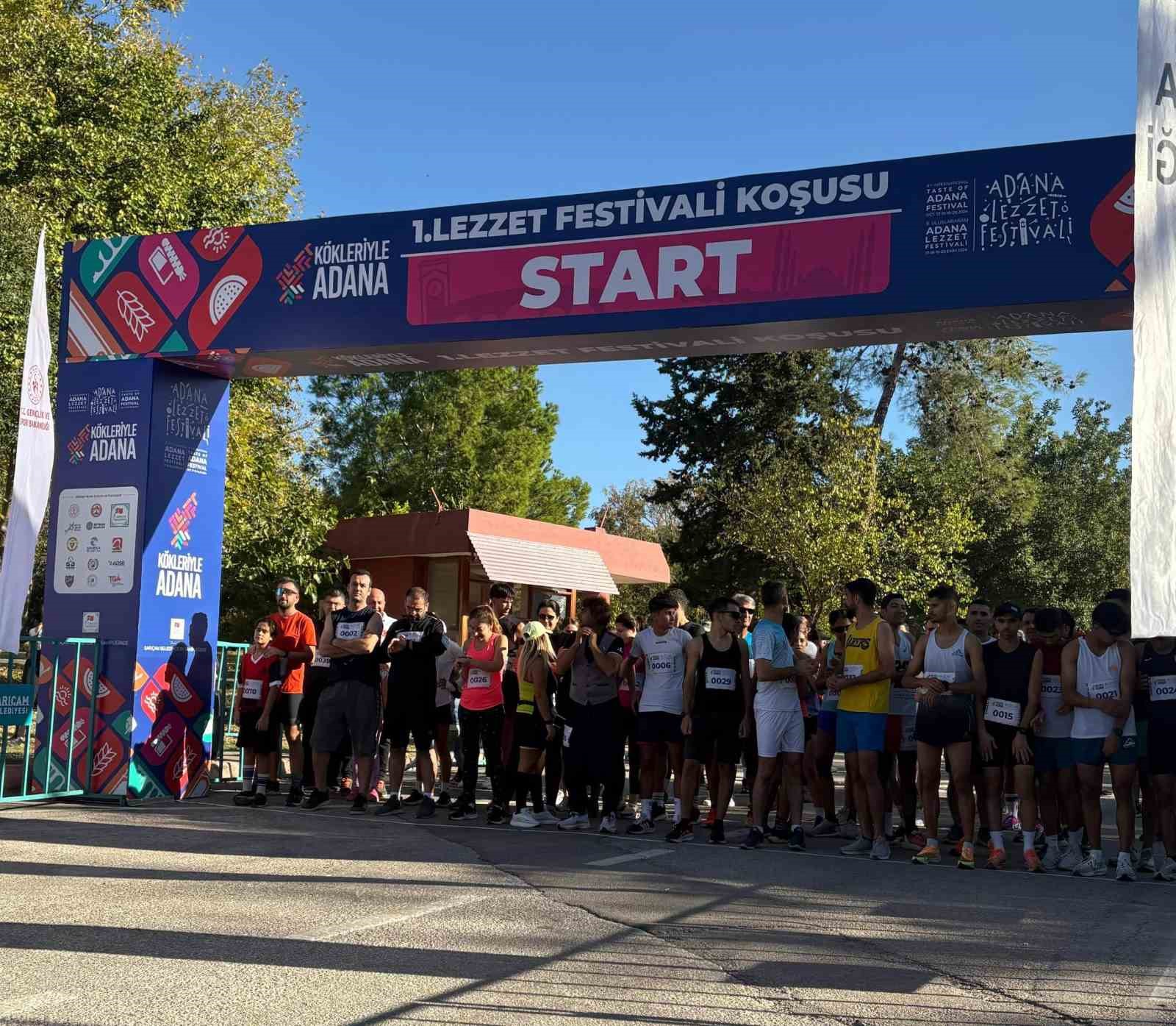 Adana’da Lezzet Festivali Koşusu yapıldı
