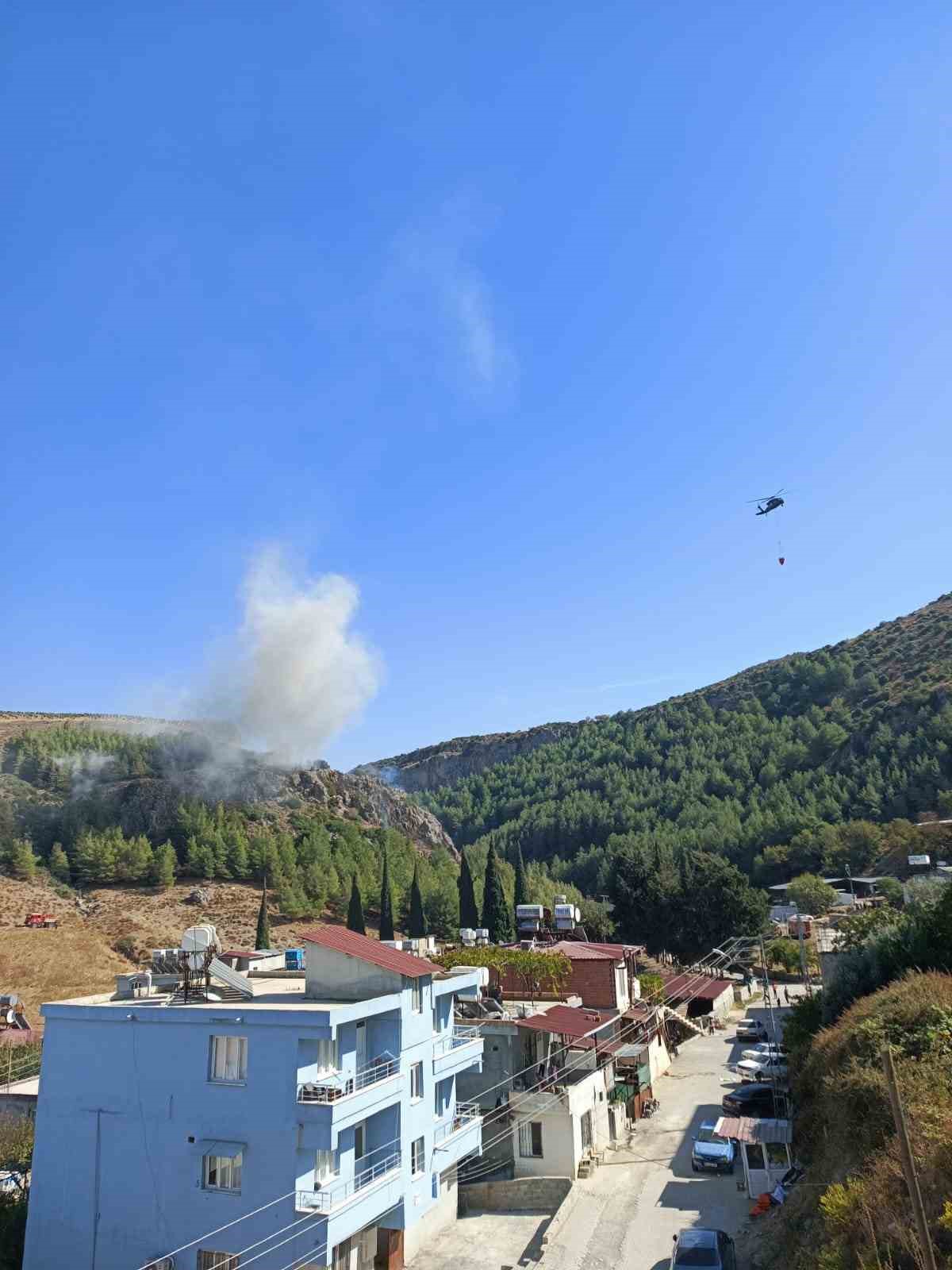 Hatay’da orman yangını
