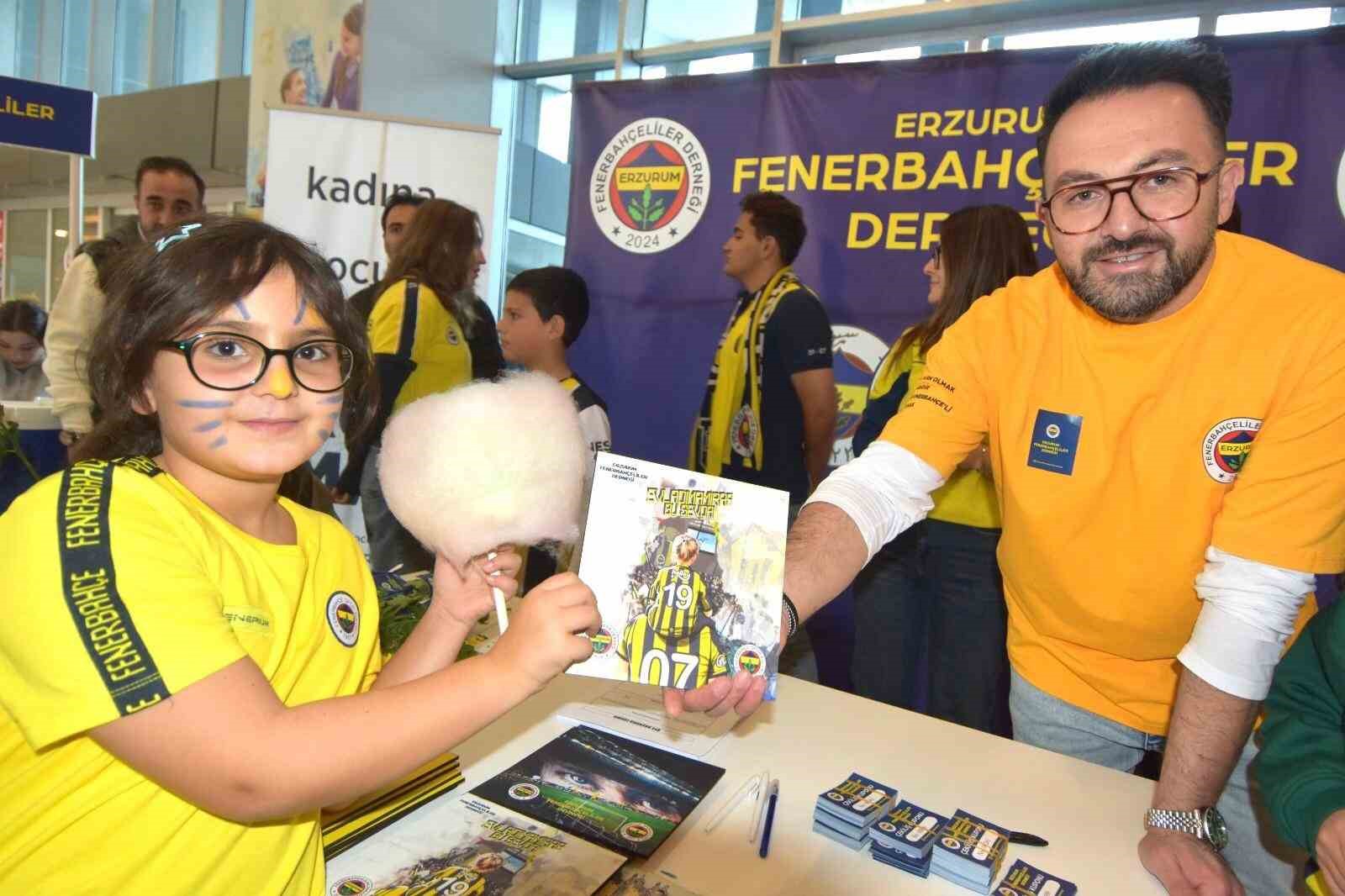 Erzurum Fenerbahçeliler Derneği’nden ’Kadın ve Çocuğa Dokunma’ tepkisi