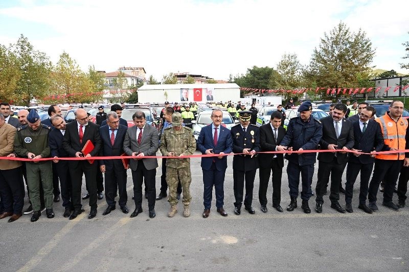 Malatya’da Emniyet ve Jandarmaya araç takviyesi