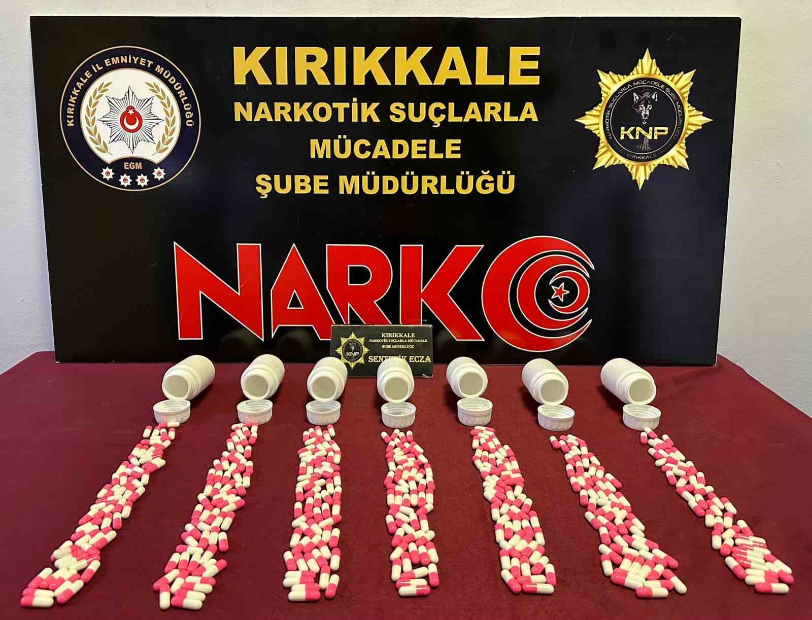 Kırıkkale&rsquo;de uyuşturucu operasyonu: 4 g&ouml;zaltı
