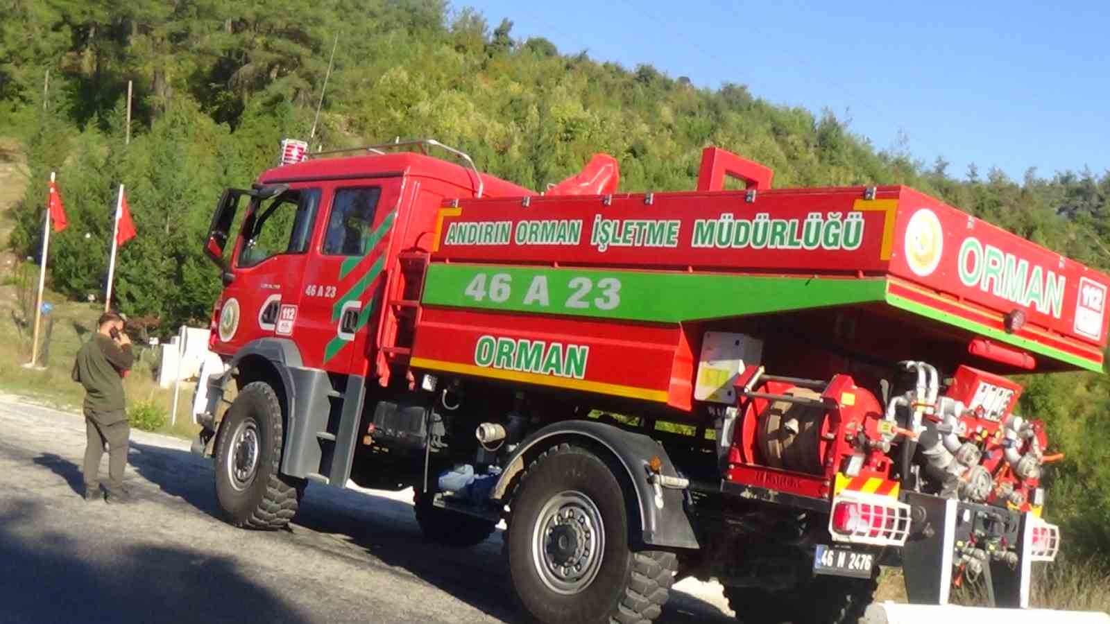 Osmaniye’deki orman yangını söndürüldü
