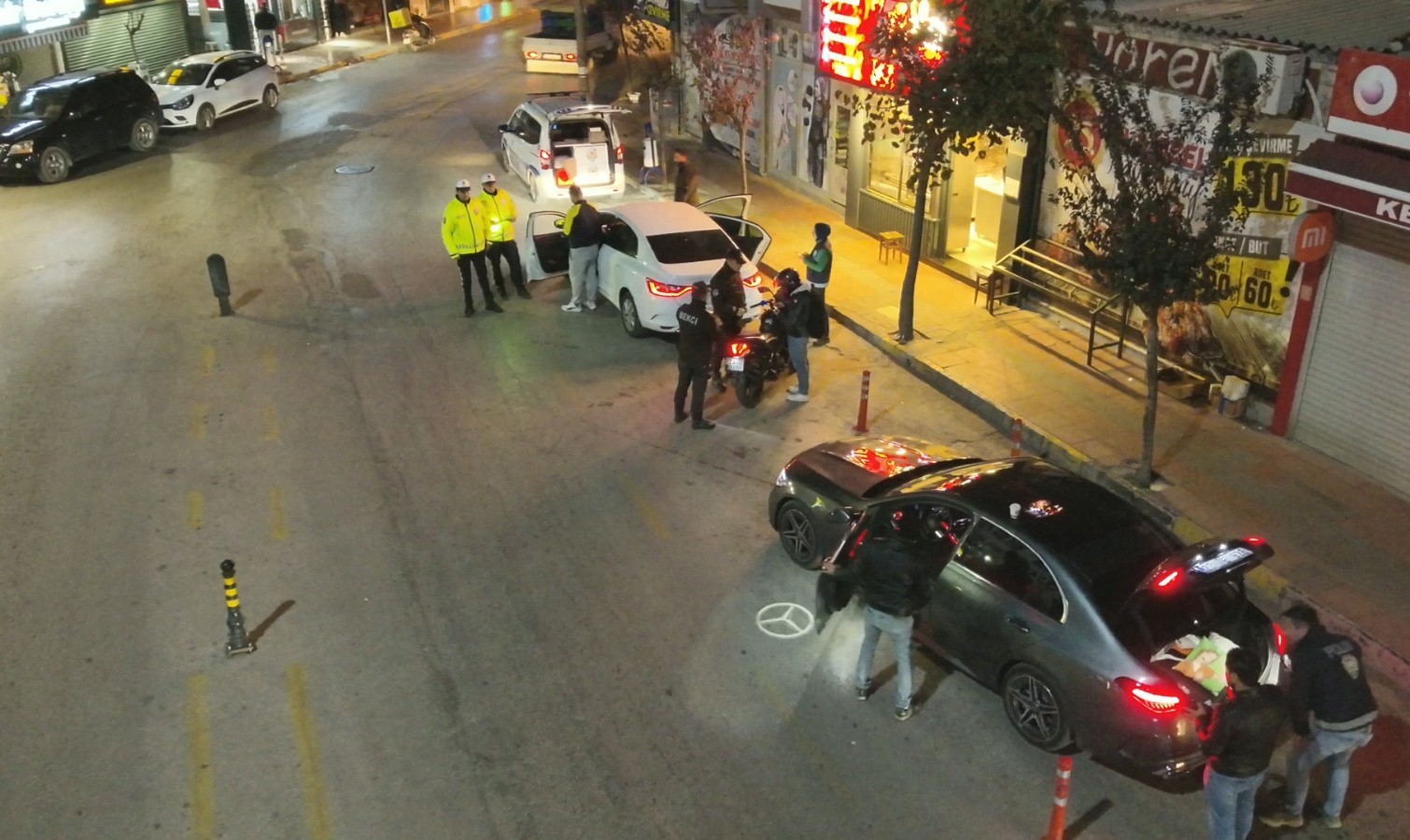 Keşan’da polisin yaptığı uygulamada 4 şüpheli gözaltına alındı
