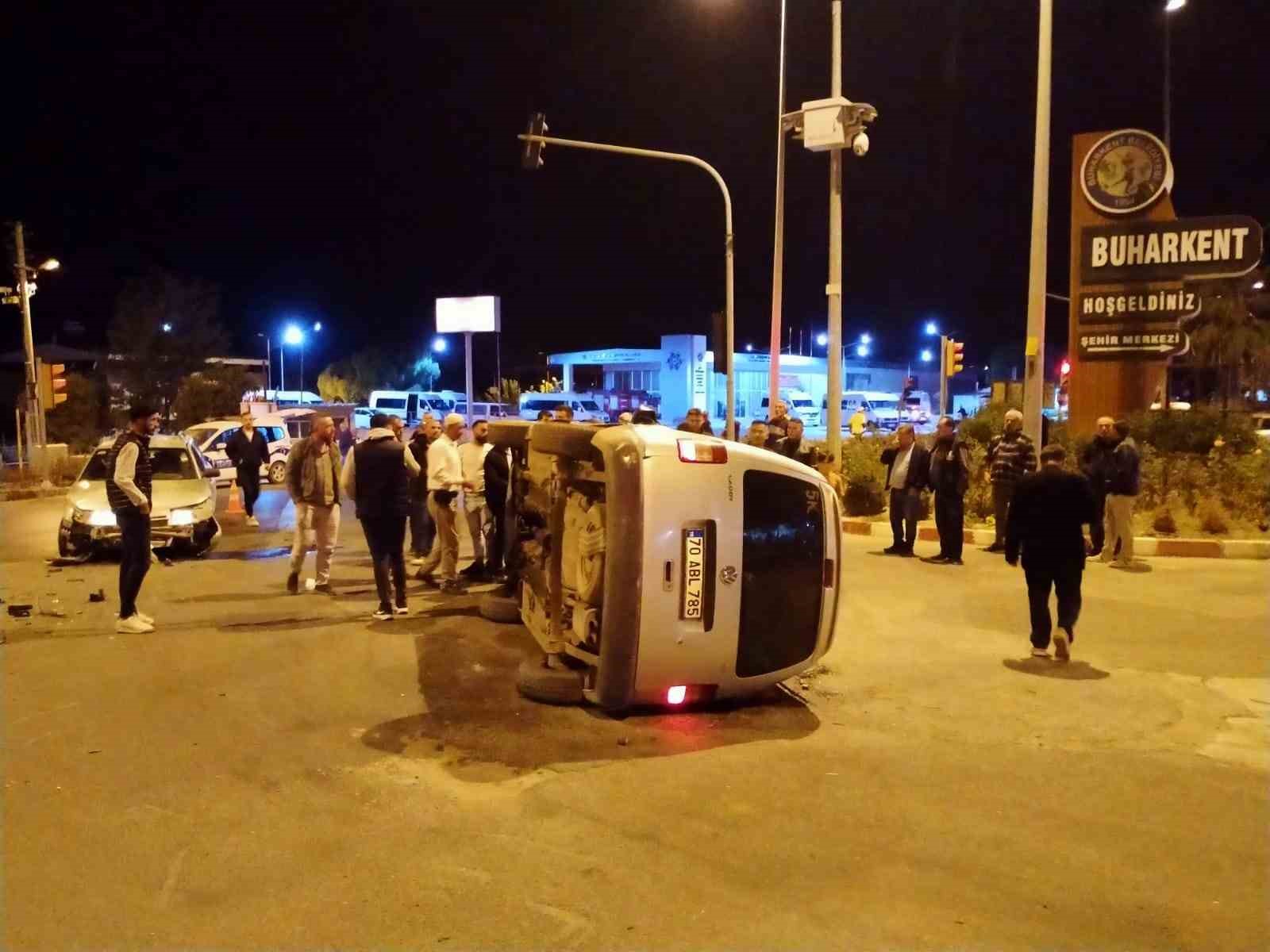 Buharkent&rsquo;te korkutan kaza
