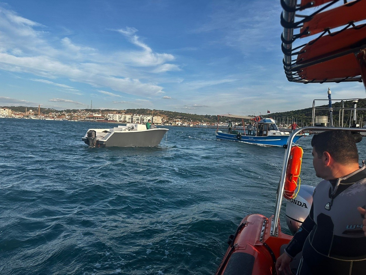 Ayvalık’ta 16’sı çocuk toplam 33 düzensiz göçmen yakalandı
