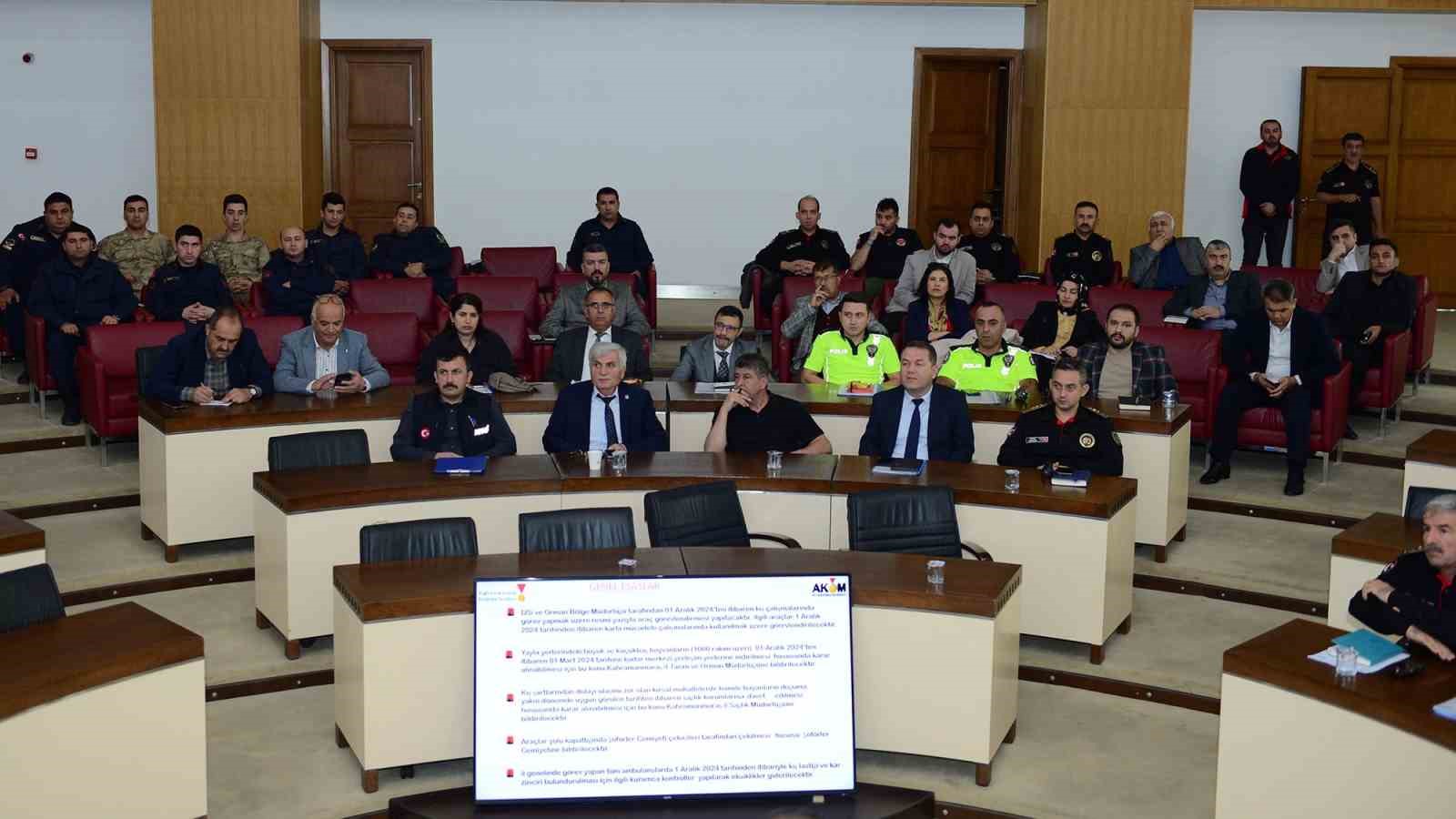 Kahramanmaraş kış mevsimine hazır