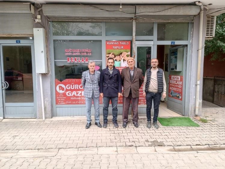 Kaymakam Uzun&rsquo;dan yerel gazeteye ziyaret
