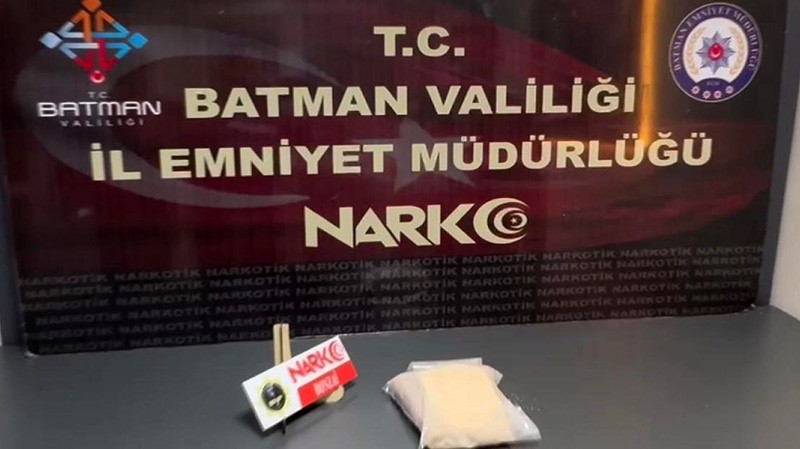 Batman’da uyuşturucu operasyonu: 2 tutuklama