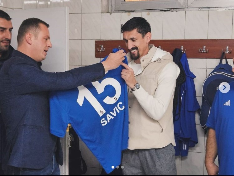 Stefan Savic’ten Buducnost Podgorica’ya ziyaret