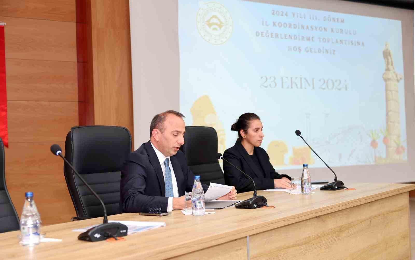 2024 Yılı 3. d&ouml;nem 4. il koordinasyon kurulu toplantısı ger&ccedil;ekleştirildi
