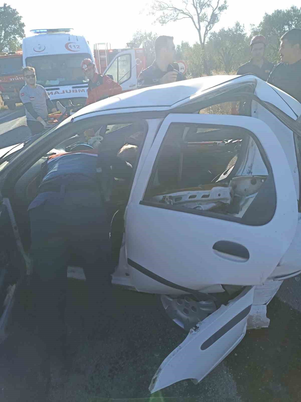 Savaştepe’de trafik kazası: 1 ölü 4 yaralı
