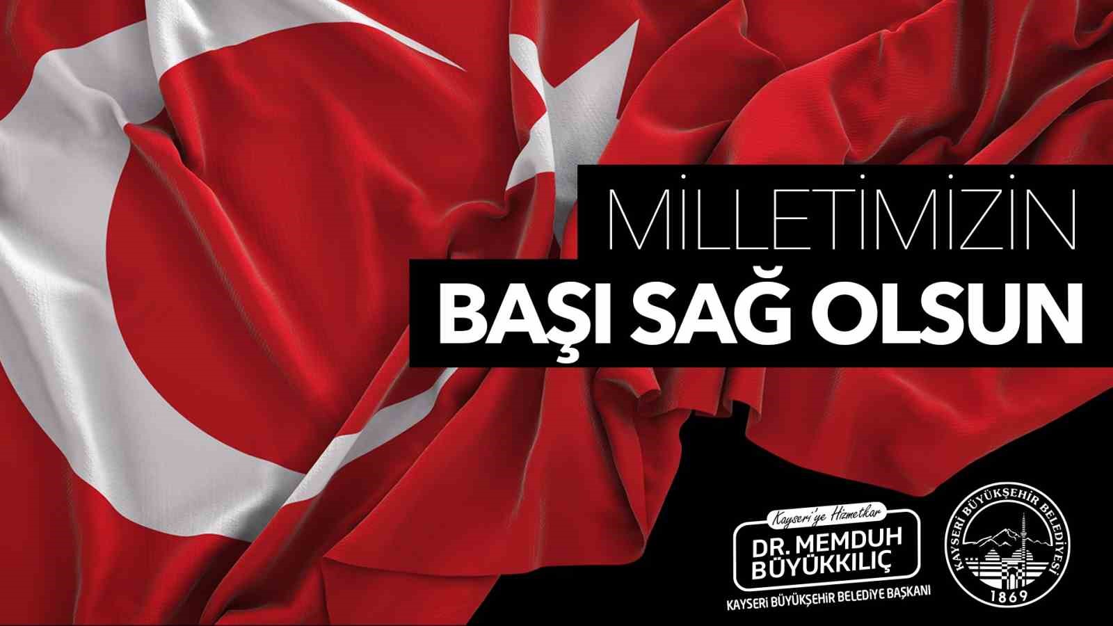 Başkan Büyükkılıç’tan başsağlığı mesajı