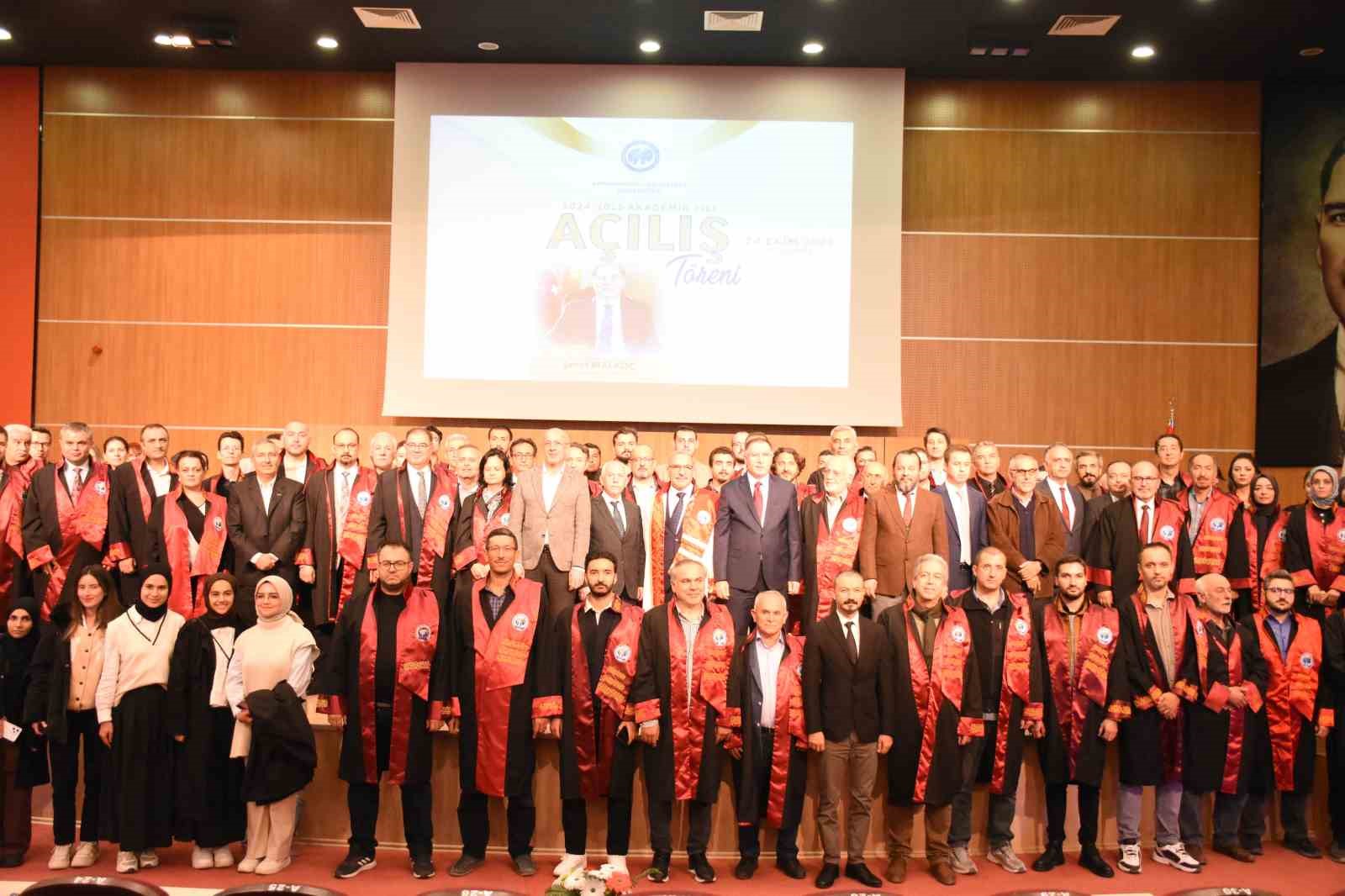 KMÜ’de 2024-2025 akademik yıl açılış töreni düzenlendi
