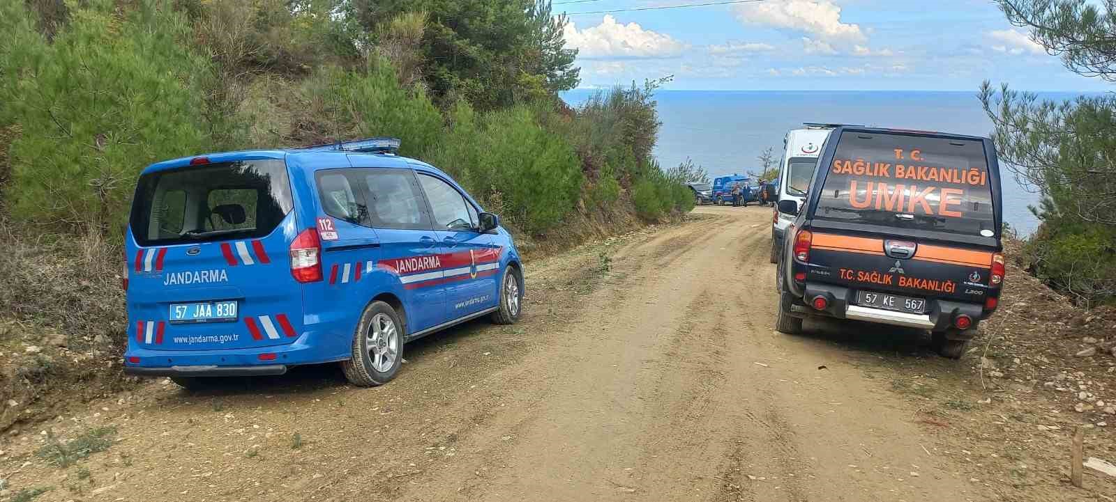 Sinop’ta uçurumdan düşen vatandaş hayatını kaybetti
