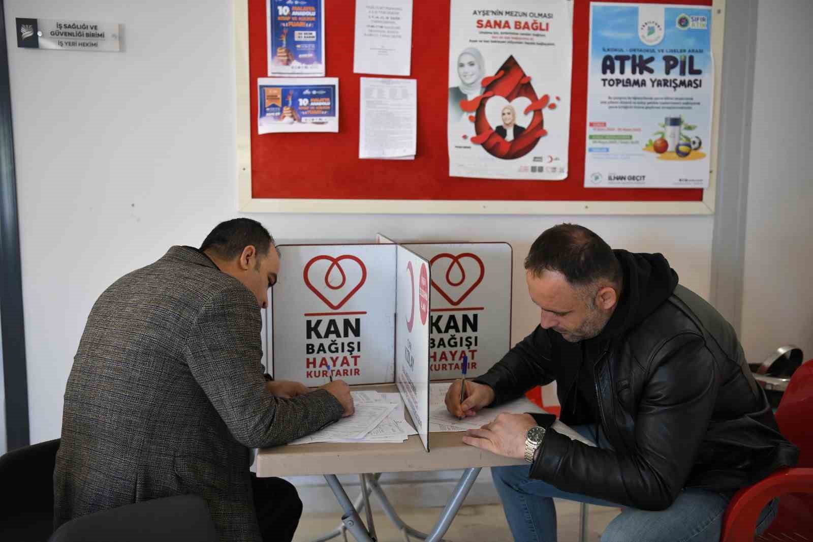 Yeşilyurt Belediyesi ve Kızılay’dan kan bağışı kampanyası
