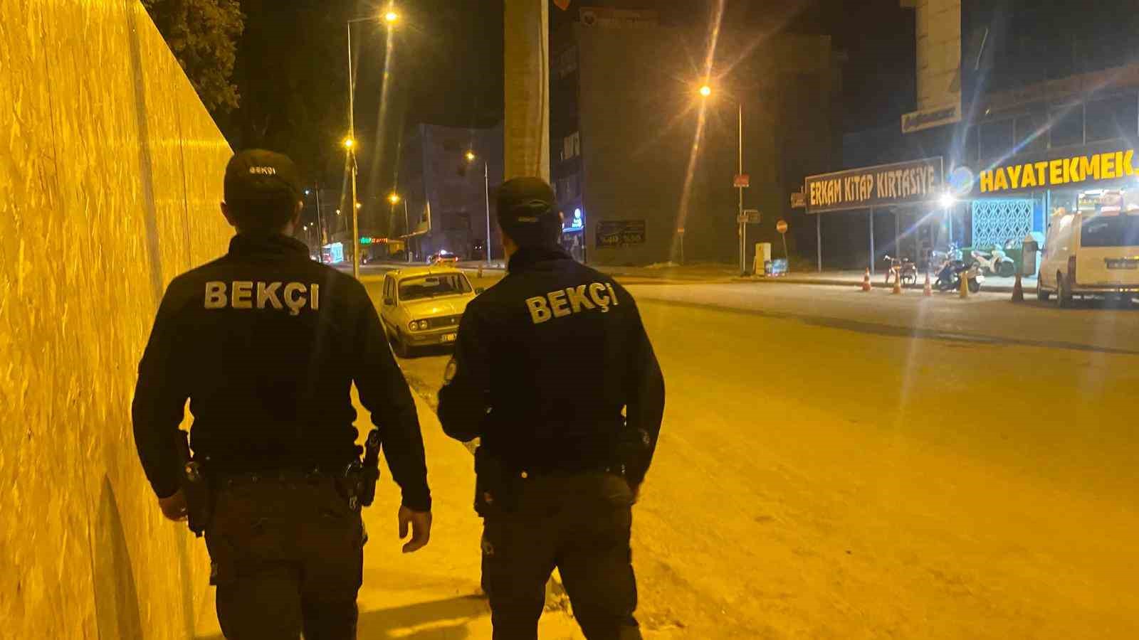 Konteyner kentler ve parklarda asayiş denetimleri s&uuml;r&uuml;yor
